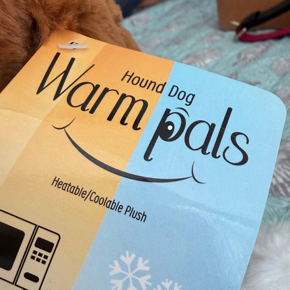 Hound dog warm, pals, heat bowl and cool bowl plush for your favorite little one - Picture 6 of 7